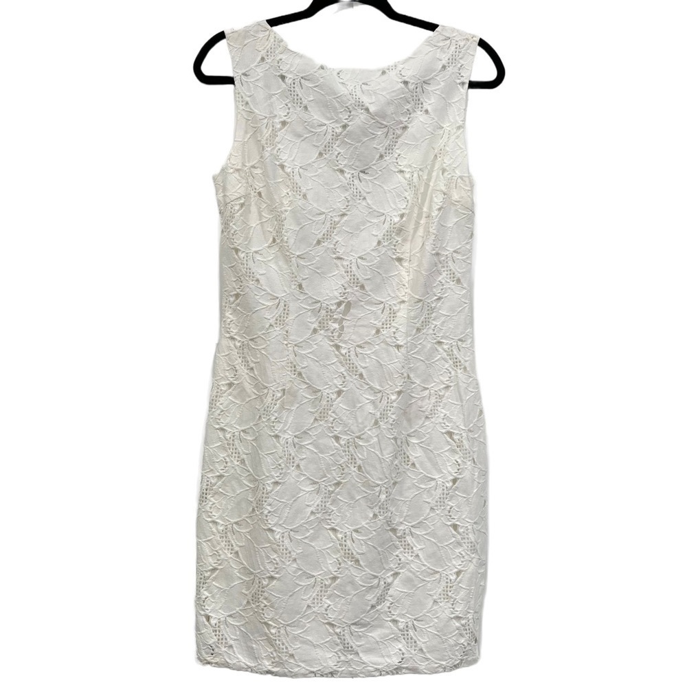 Pit Amsterdam Eyelit White Dress Size 4 NWT